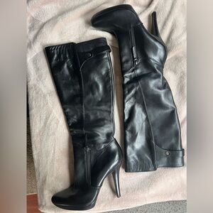 Nine West- Women’s Black Heel Boots Size -9.5